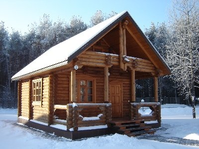 Строим деревянный дом зимой Строим деревянный дом зимой
